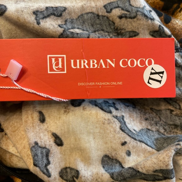 NWT animal print skirt size XL by Urban Coco - Picture 6 of 9